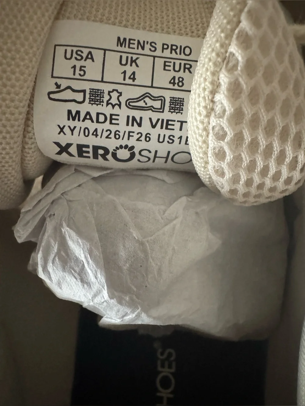 Xero Prio Mesh and Suede Barefoot Shoes Brand New